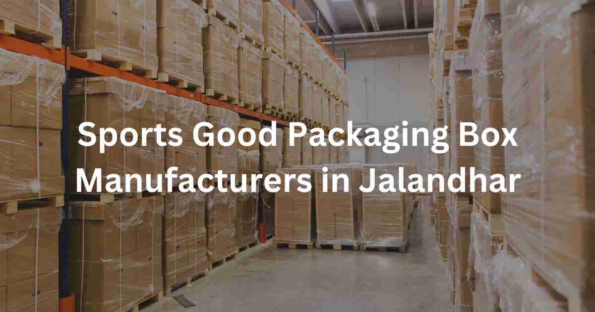 Top 10 Sports Packaging Box Manufacturers in Jalandhar