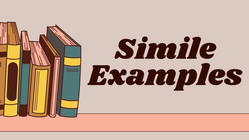 50 Simile Examples: Definition and How To Use?